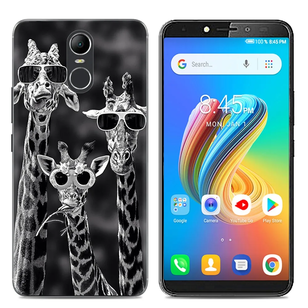 15 Чехол для телефона TECNO LA7/pouvor2, милый мультяшный высококачественный мягкий чехол из ТПУ с рисунком, силиконовый чехол - Цвет: 15