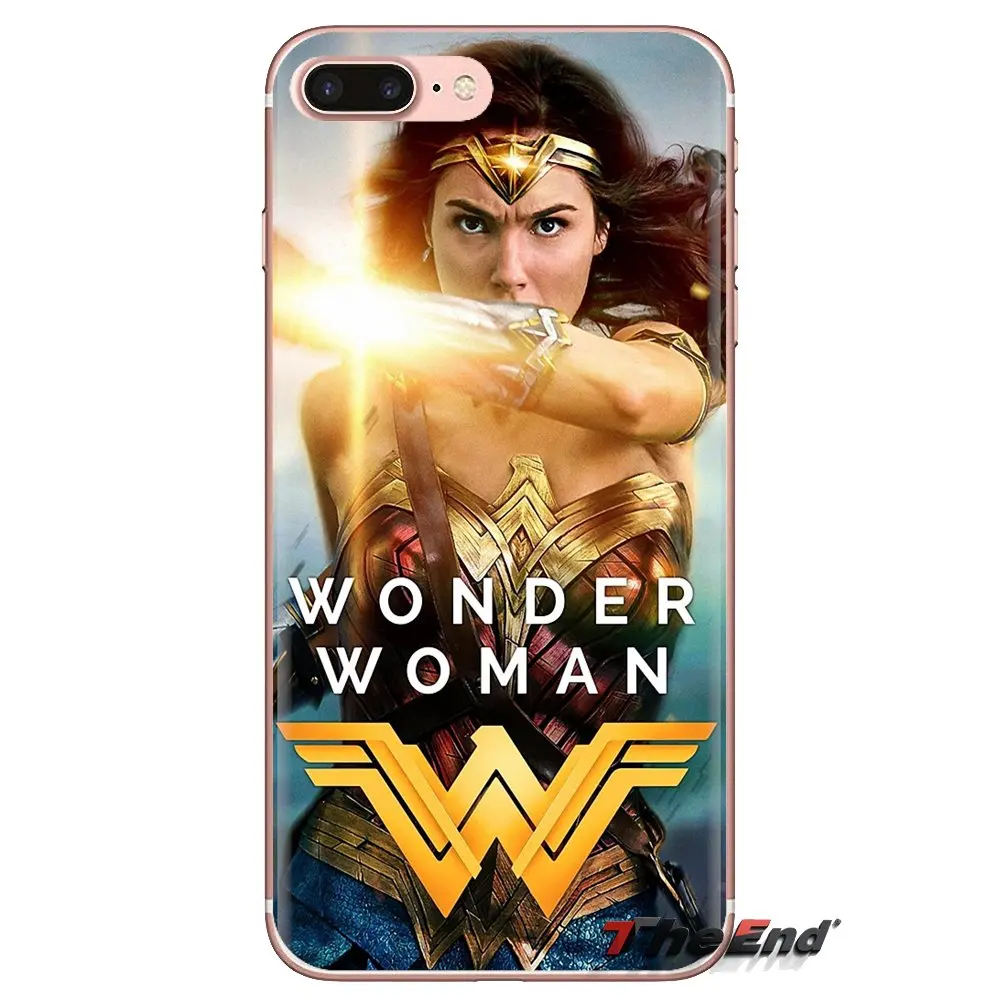 Transparent Soft Shell Covers For Xiaomi Mi4 Mi5 Mi5S Mi6 Mi A1 A2 5X 6X 8 9 Lite SE Pro Max Mix 2 3 2S dc Anime Wonder Woman |
