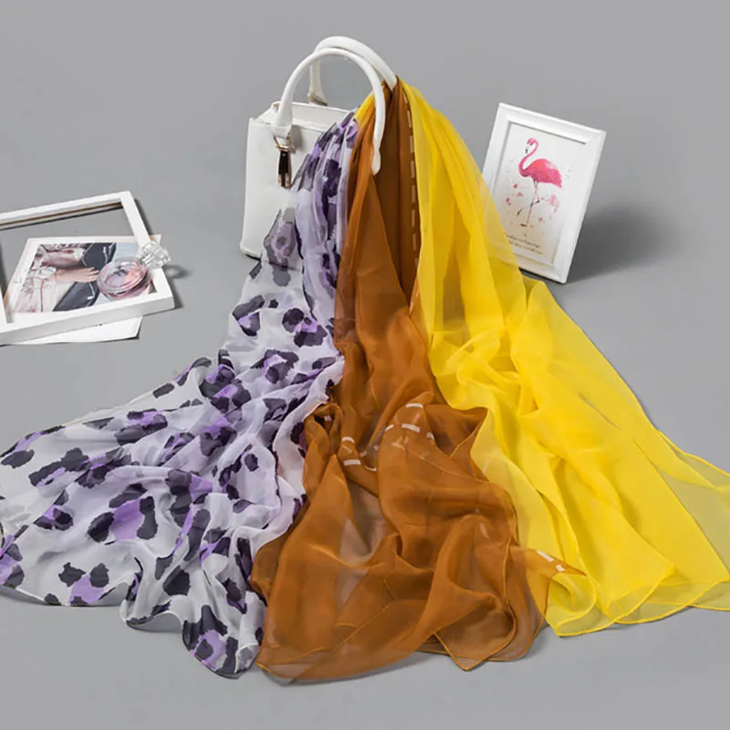 BONJEAN 10/Pcs Scarf /Shawl High Quality Bandana Women 2019 New Luxury Brand Hair Gift For Chiffon Head Scarves |
