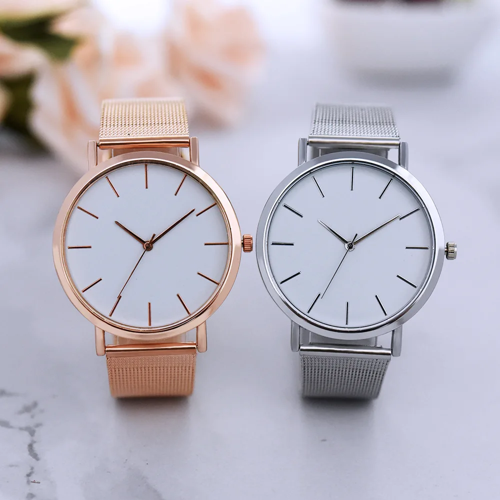 36 мм роскошный бренд для девушек стальной браслет кварцевые часы модные простые