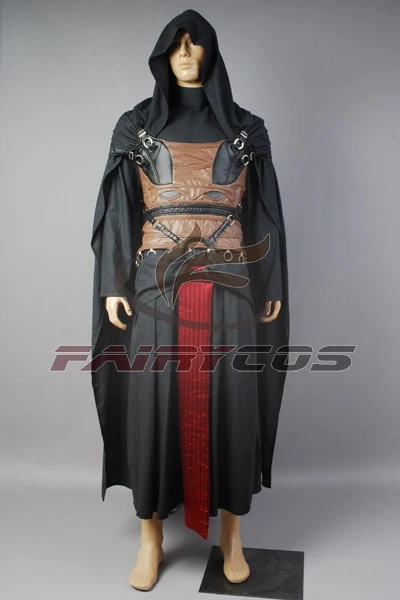 Звезда Косплэй Оби костюм Кеноби взрослых Для мужчин Darth Revan одежды