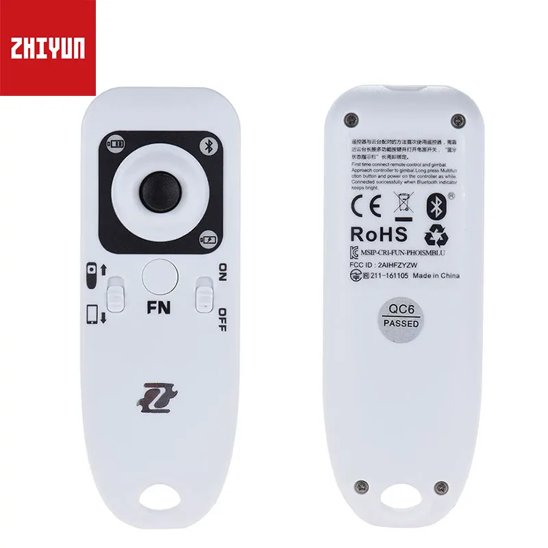Чжи Юн Zhiyun ZWB02/01 удаленный беспроводной контроллер для крана/Crane2/CraneM/Smooth3/SmoothQ Камера ручной Ось Gimbal