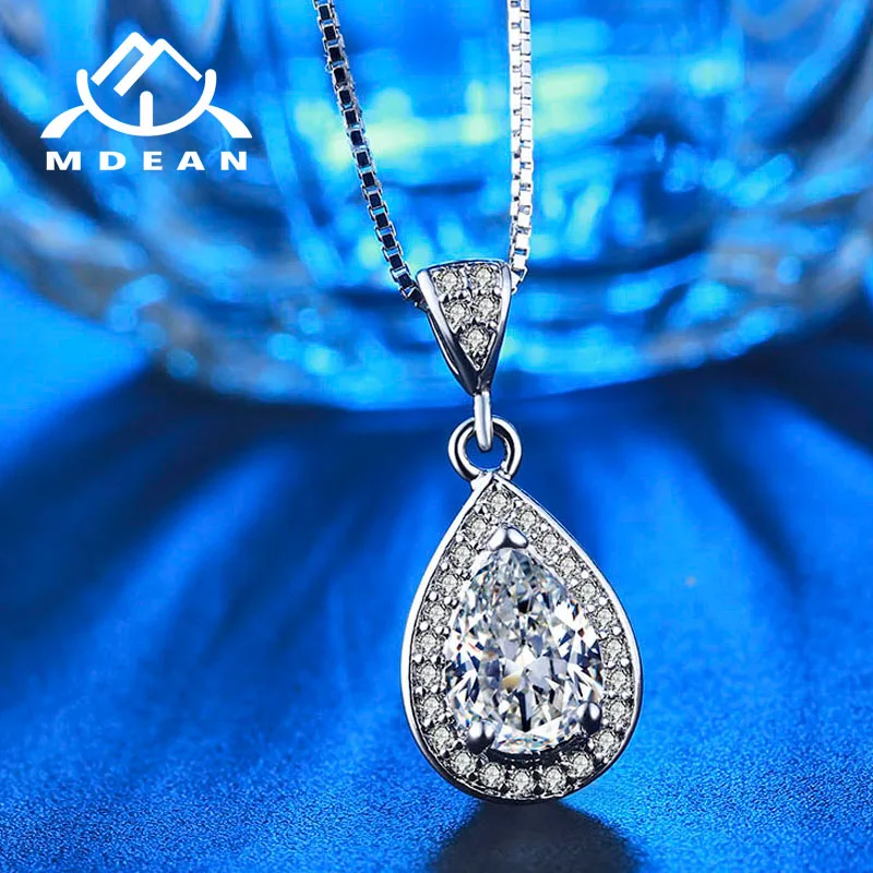 MDEAN винтажная Свадебная цепочка белый золотой цвет AAA циркон ювелирные изделия