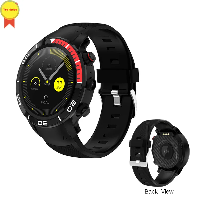 Smart watch 4G network call Android 7.1 support Nano SIM GPS locator Bluetooth smartwatch man woman PK hua wei | Электроника