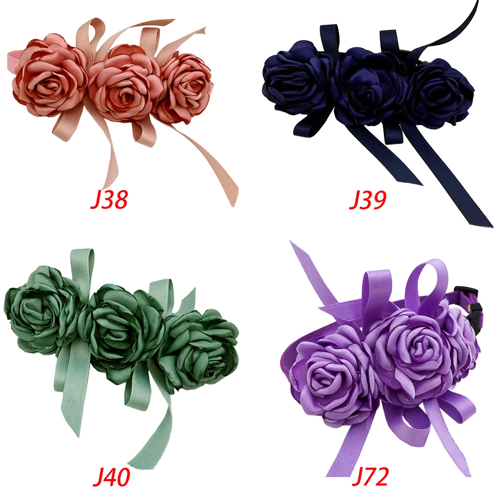 Soft Grooming Pet Collar Necklace Gift Elegant Buckled Adjustable Exquisite Dog Cat Wedding Fashion Styling Flower | Дом и сад