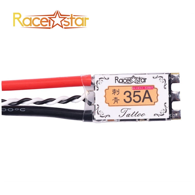 Высокое качество Racerstar TATTO 35A ARM BLheli_32Bit RaceSpec Dshot1200 готов 2 S 5 бесщеточный ESC для RC
