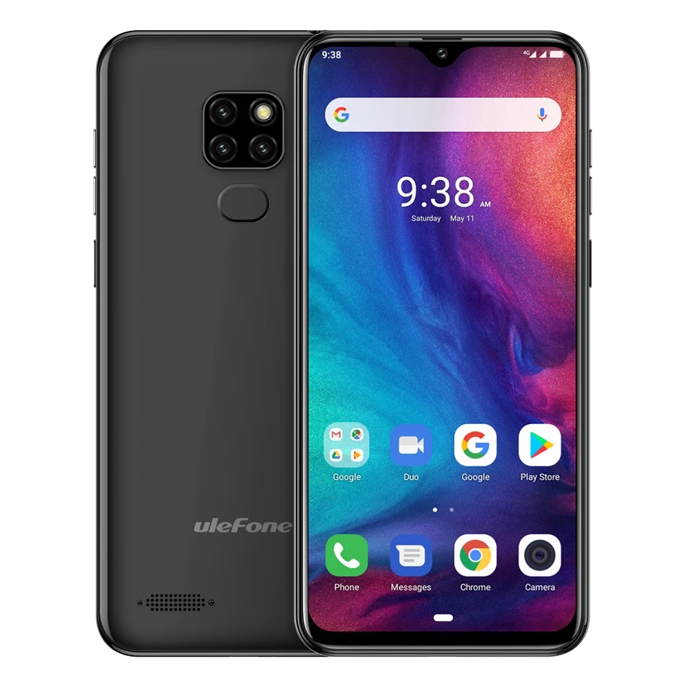 Смартфон Ulefone Note 7P Android 9,0 четырехъядерный 3500 мАч 6,1 дюймовый экран капли воды 3 ГБ+ 32 Гб мобильный телефон разблокировка лица
