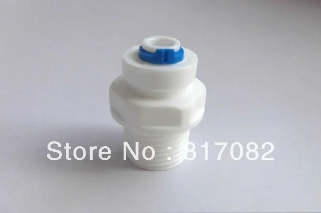 2 шт. 1/4 ''OD трубка * 1/4'' BSP Мужская БЫСТРОРАЗЪЕМНАЯ RO Водонепроницаемая