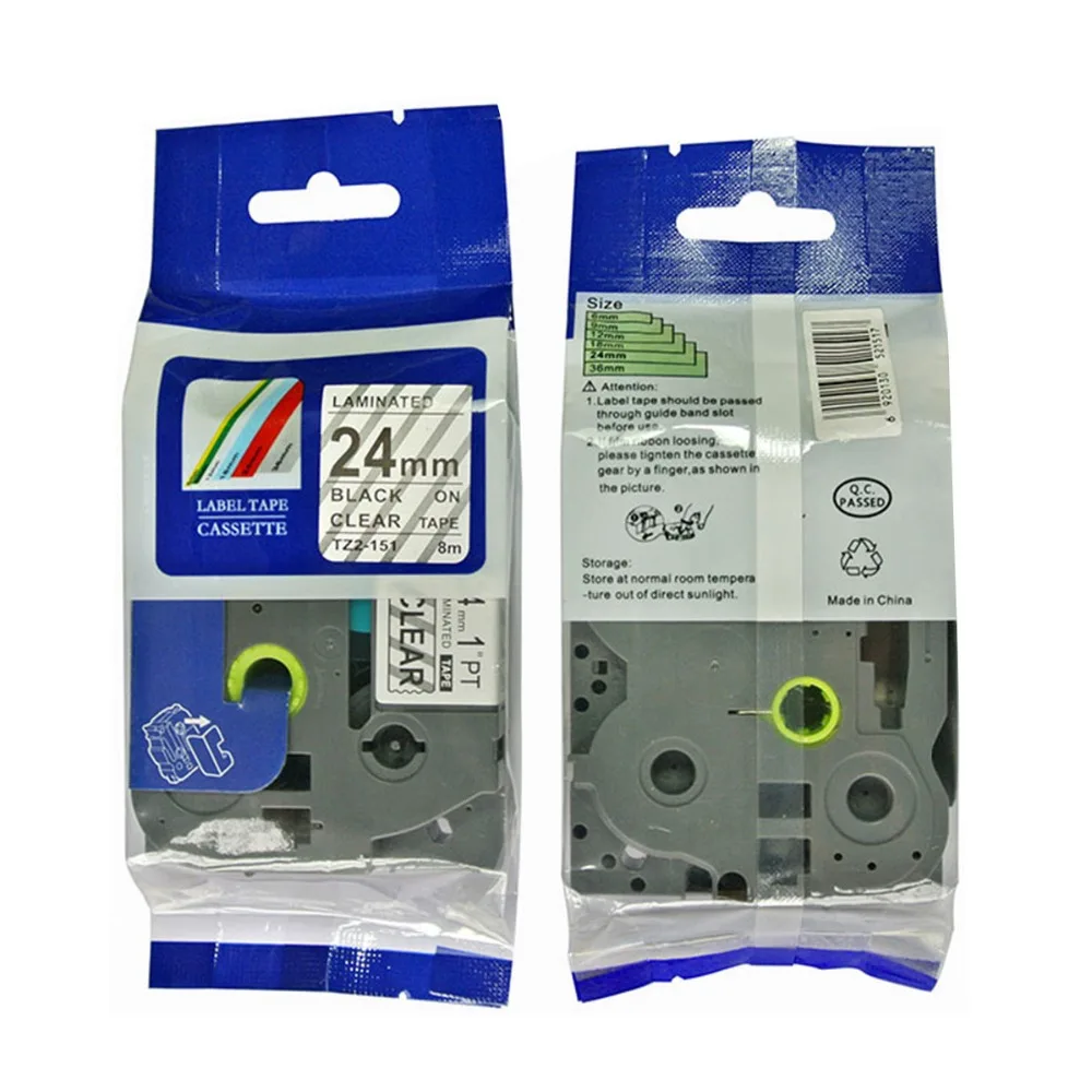P touch 6PK совместимая лента для маркировки brother tze 24 мм 251 tze651 tze151 tze751 tze-451 tz-551 P-touch |