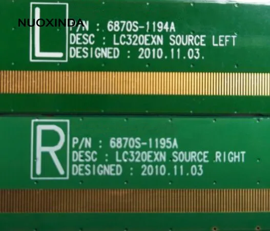 2 шт./лот (1 шт. 6870S 1194A и 1 1195A) ЖК дисплей Панель PCB Часть|Печатные платы| |