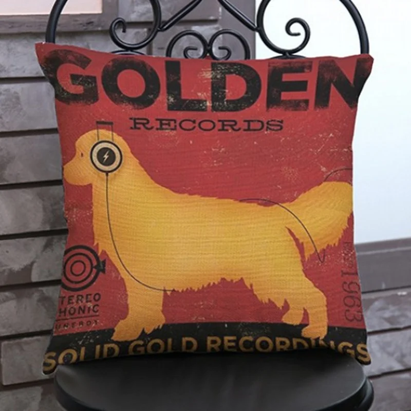 Винтажная такса черная серая коричневая собака щенок с гарнитурой домашний