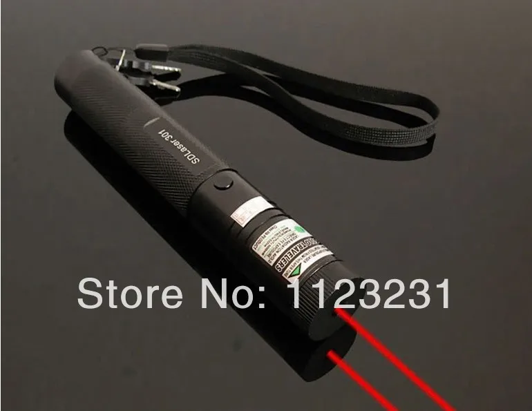 COOL*Red 1000mw red Laser pointers High-power adjustable star burn black matches pop balloons free shipping |