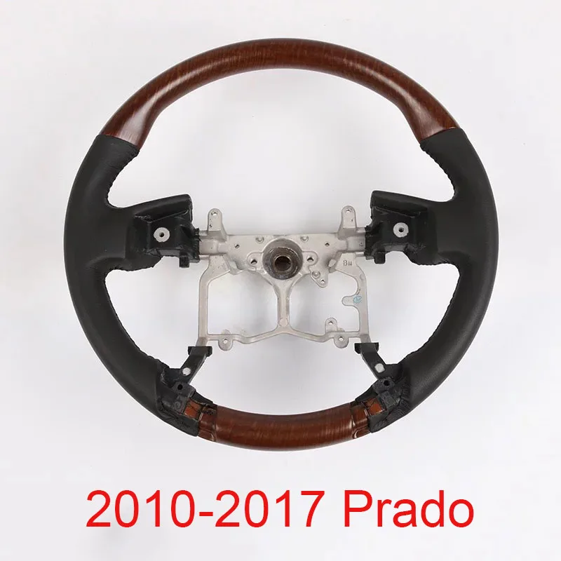 Автомобильный Алюминиевый кожаный руль переключения передач Konb для Toyota Land Cruiser Prado FJ150 FJ120 модели 2003