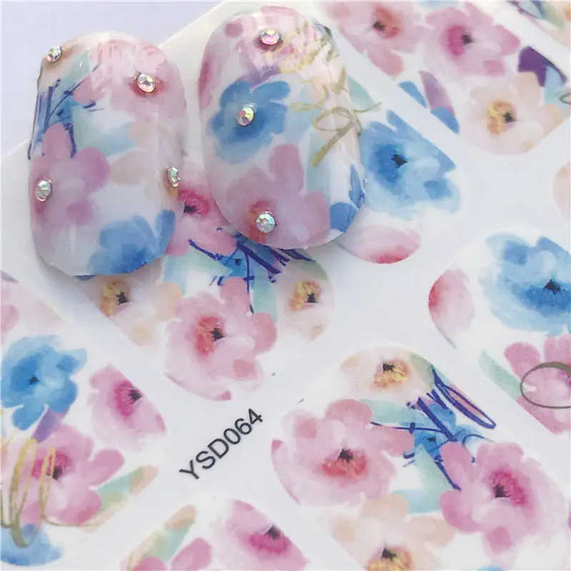 Смешанные дизайны красивые девушки серии полное покрытие переводные наклейки