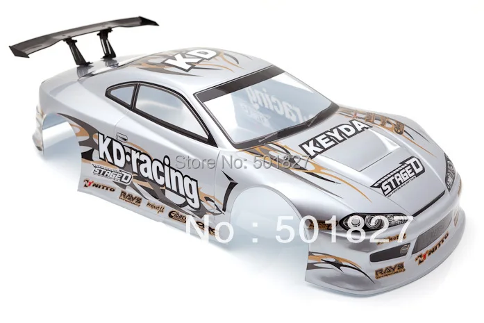 Детали для радиоуправляемых моделей YUKALA Окрашенный корпус из ПВХ 1/10 машинок на