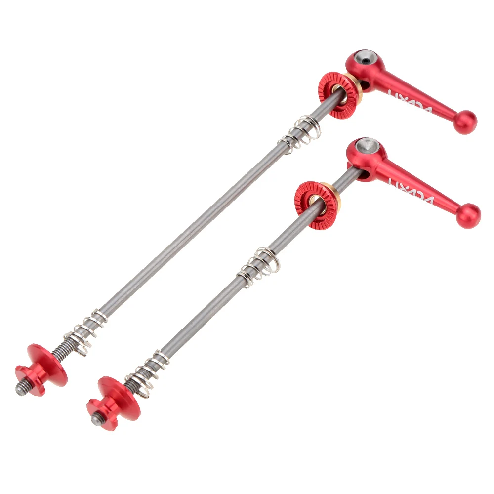 2Pcs Lixada Ultralight Quick Release Titanium Skewers for MTB Road Bike | Спорт и развлечения