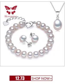 HENGSHENG natural freshwater pearl jewelry sets for women wedding jewerly sets pearl pendantd necklace and pearls stud earrings