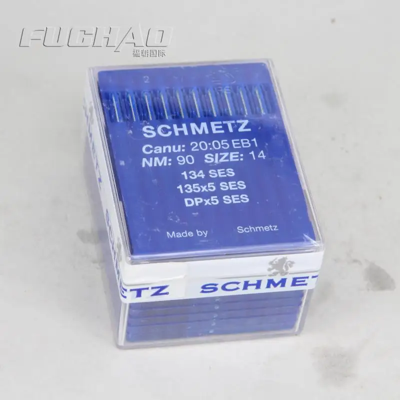 SCHMETZ DP* 5 SES Двойной игла толстый материал небольшой круглый наконечник иглы, размер номер 14, другой размер Примечание ОК, цена = 100 шт