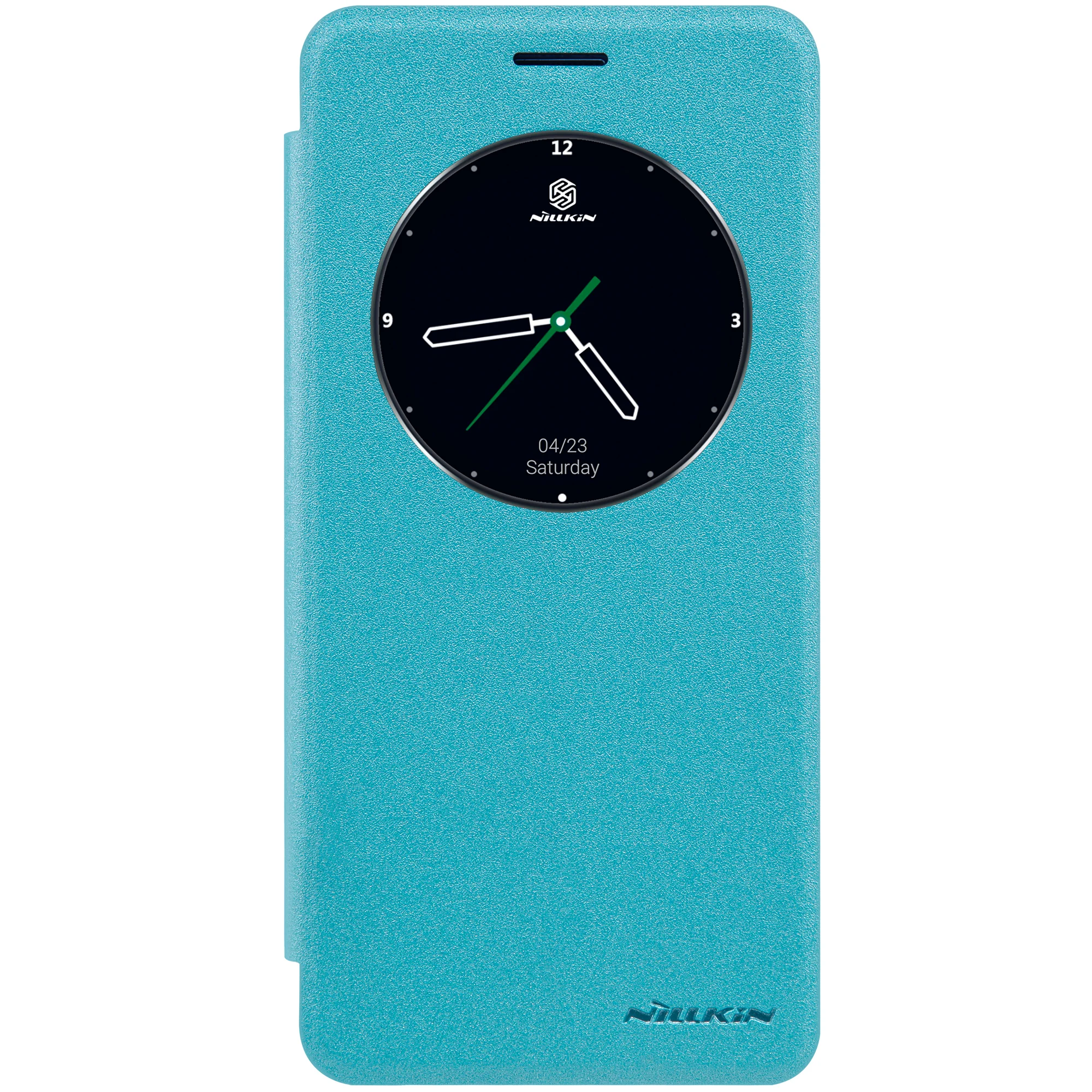 Чехол Nillkin для samsung Galaxy Note Fan Edition, высококачественный флип-кожаный смарт-чехол, функция сна для samsung Galaxy Note7 - Цвет: Синий