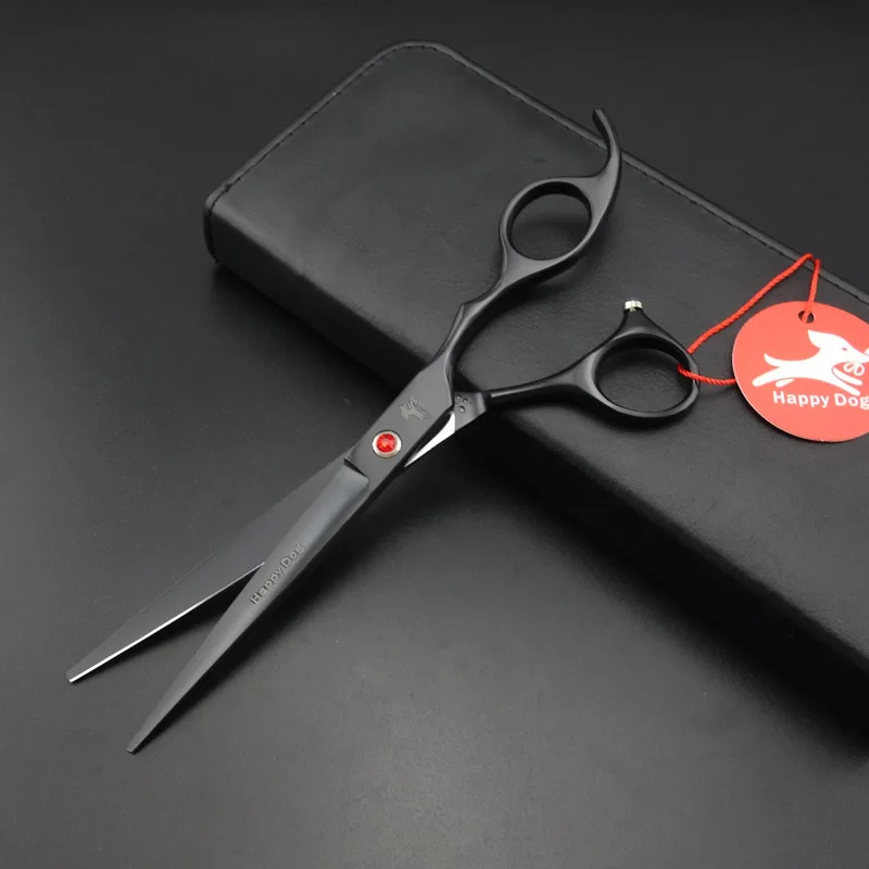 7-дюймовые профессиональные ножницы для груминга домашних животных прямые