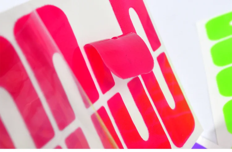 1 Sheet Plastic Peel Off Tape U Shape Anti-overflow Nail Protector for Nail Art Polish Paint Sticker Finger Skin Protected Tool