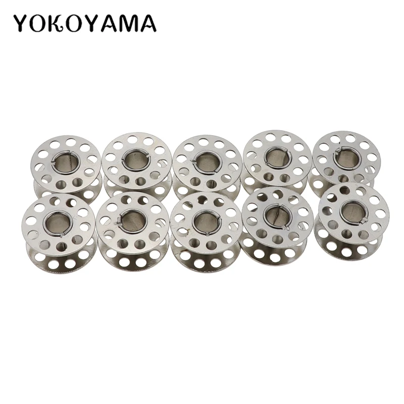 YOKOYAMA 10 шт. металлическая искусственная шпуля Шпульный сердечник Швейные