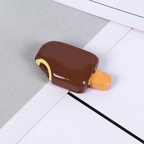 Chocolate Милый мини-наполнитель для мороженого для пушистой коробочка с грязью популярные игрушки Лизун для детей торт DIY Набор аксессуаров глина DIY игрушка для рукоделия - Цвет: Chocolate