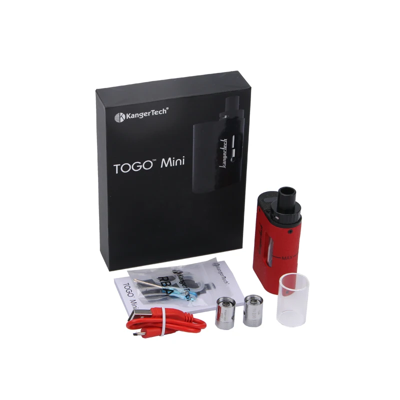 Kanger того Mini 2 0 комплект 1 9 мл бак 1600 мАч/4 3 8 Распылитель Kangertech с CLOCC катушки голову