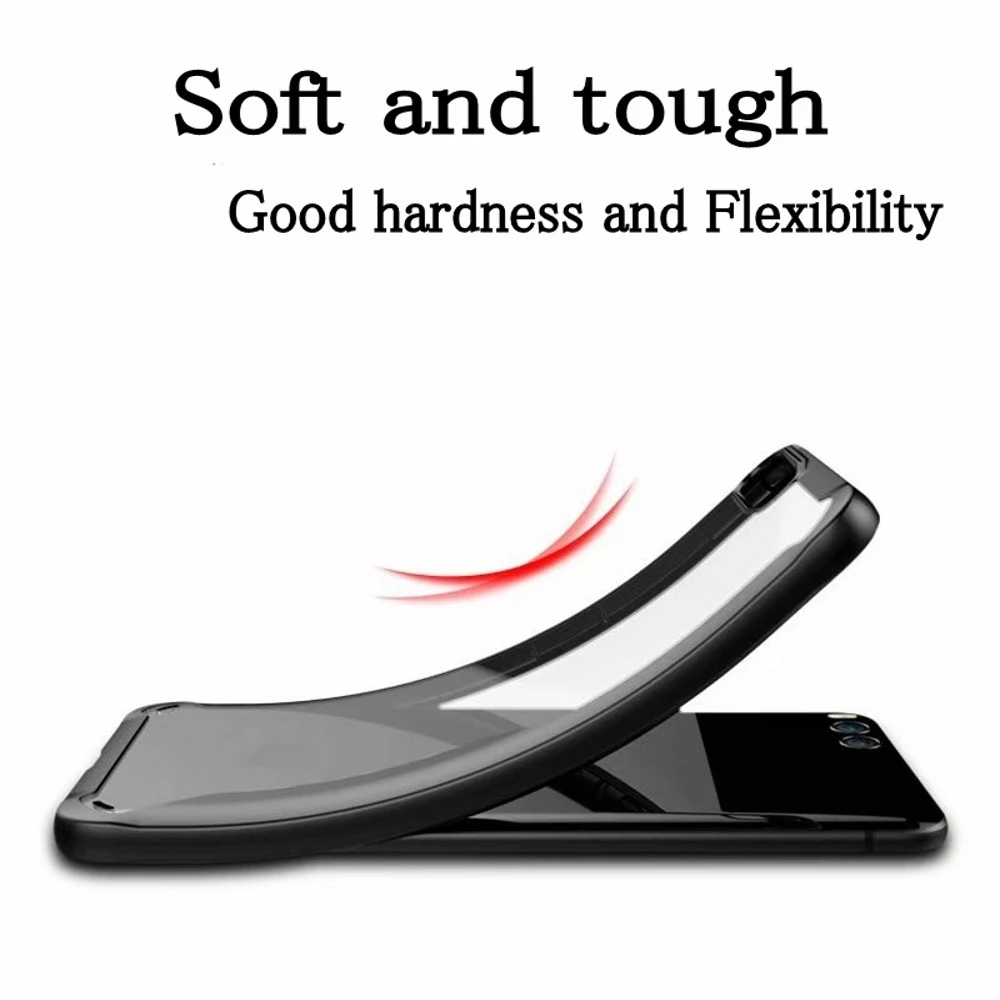 For Huawei Honor View 20 V20 Case Soft Silicone+Transparent PC Armor Protective Back cover for V Shell | Мобильные телефоны и