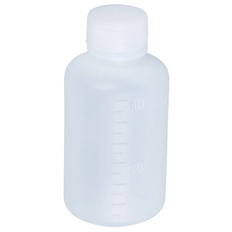 60 мл прозрачный пластиковый цилиндр в форме химического агента бутылки 5 шт |