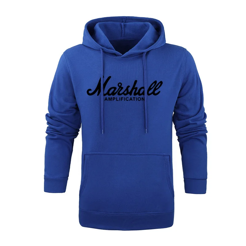 Толстовка с капюшоном Marshall на молнии со звуковой лентой мужская толстовка в