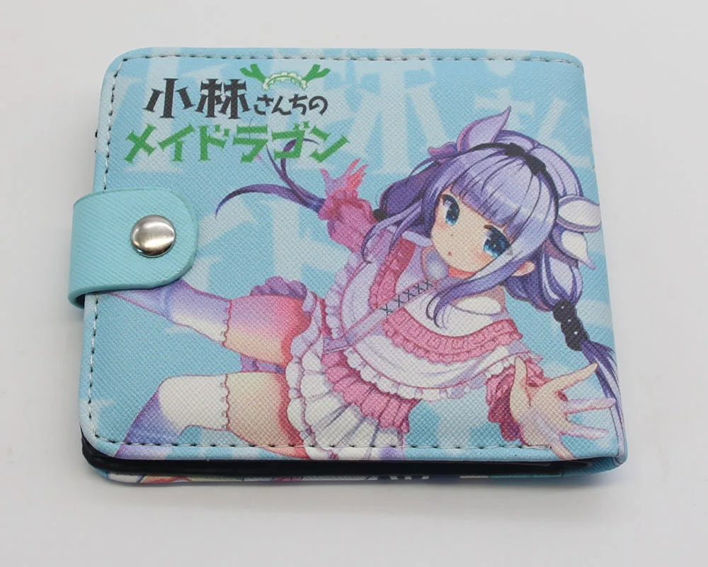Новинка, кошелек Miss Kobayashi's Dragon Maid Kanna Kamui, Аниме Кошелек для монет, цветные кошельки с персонажами мультфильмов, Новинка