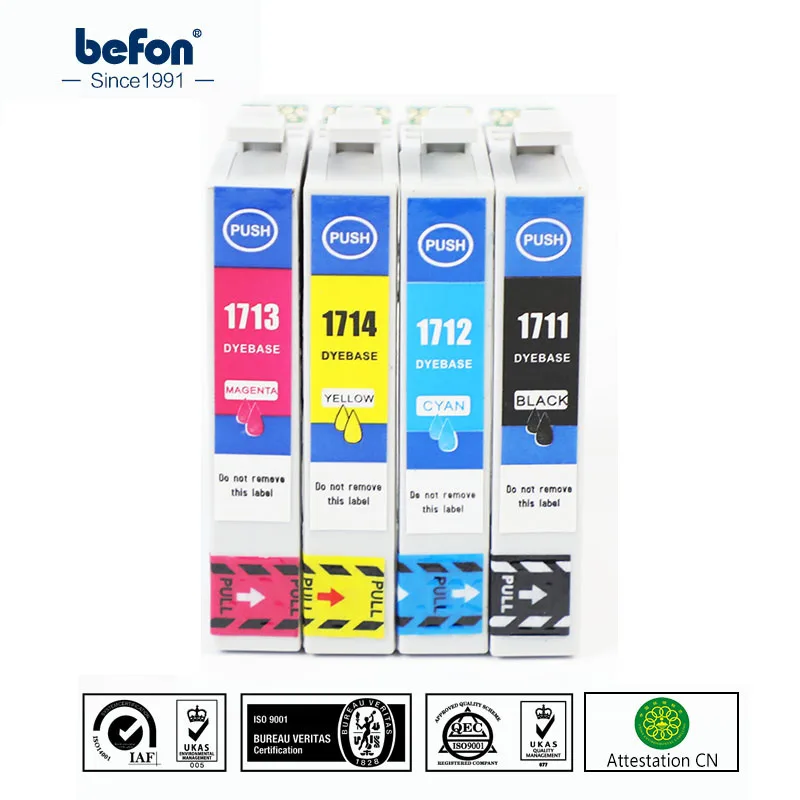 Картридж для Epson T1711 T 1711 T1712 T1713 T1714 1712 1713 203|ink cartridge|replacement cartridgecartridge for epson |