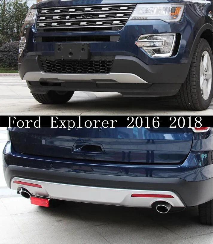 Нержавеющая сталь автомобиль передний + задний защитные бамперы гвардии опорная