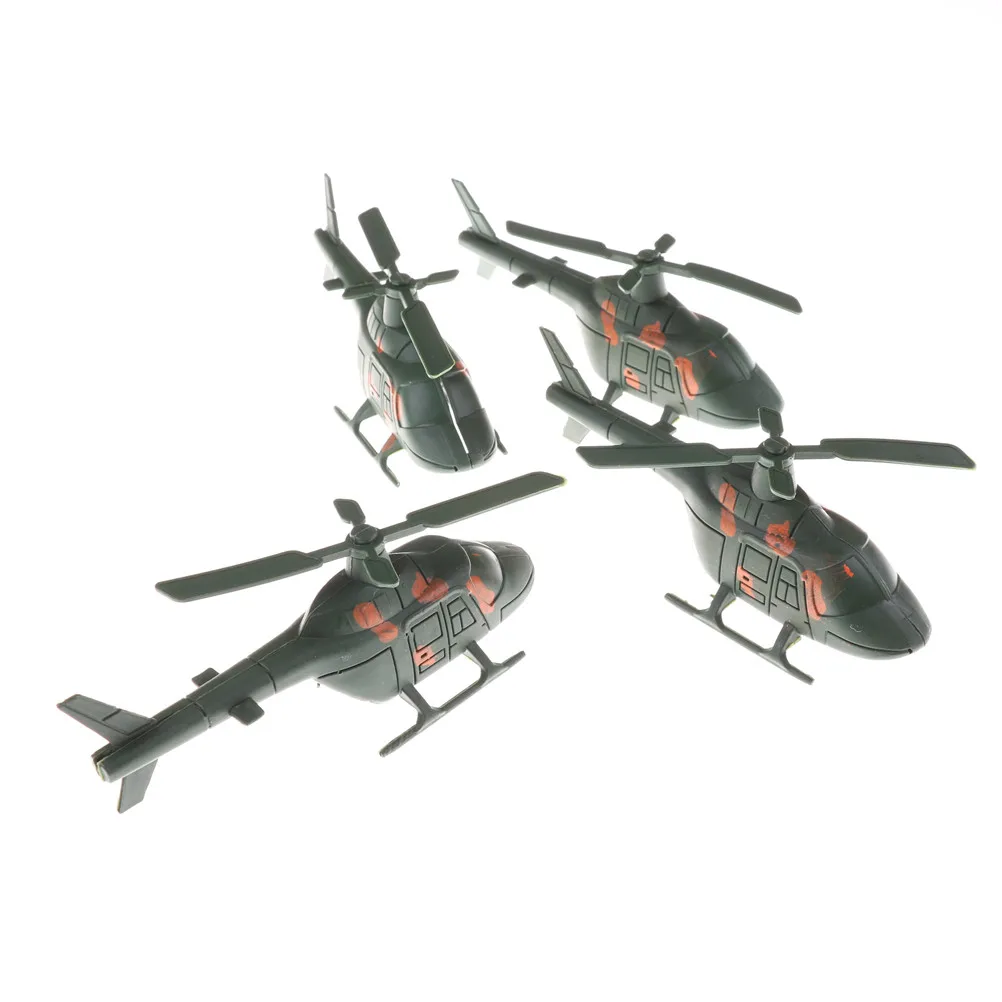 Военный самолет-боец песочный стол Игрушечная модель вертолета 3d-модель