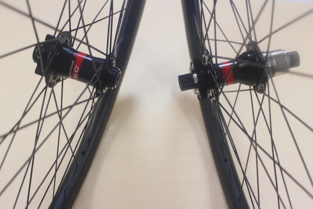 Прочные карбоновые колеса 27 5 er для спуска на гору велосипеда 32 мм x 34 с капюшоном