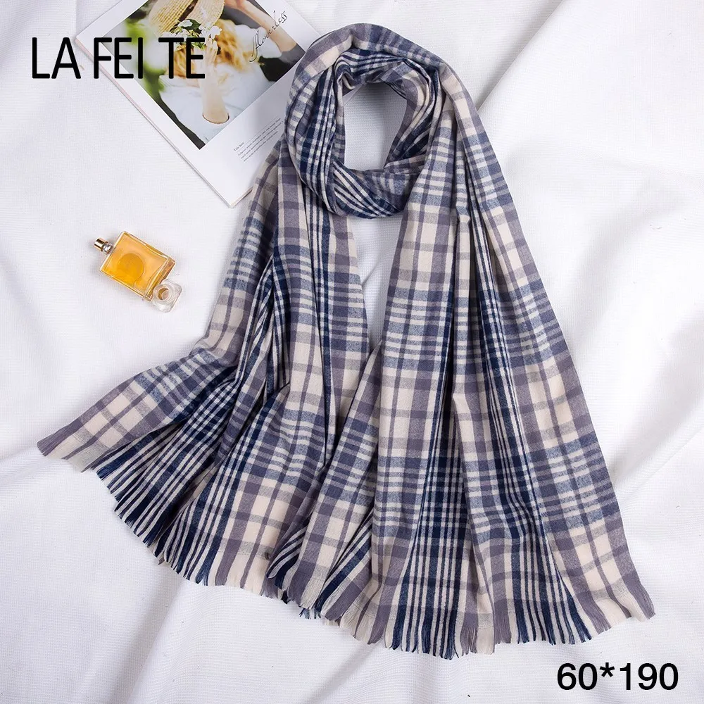 Длинный кашемировый шарф для женщин и мужчин мужской шейный платок женский