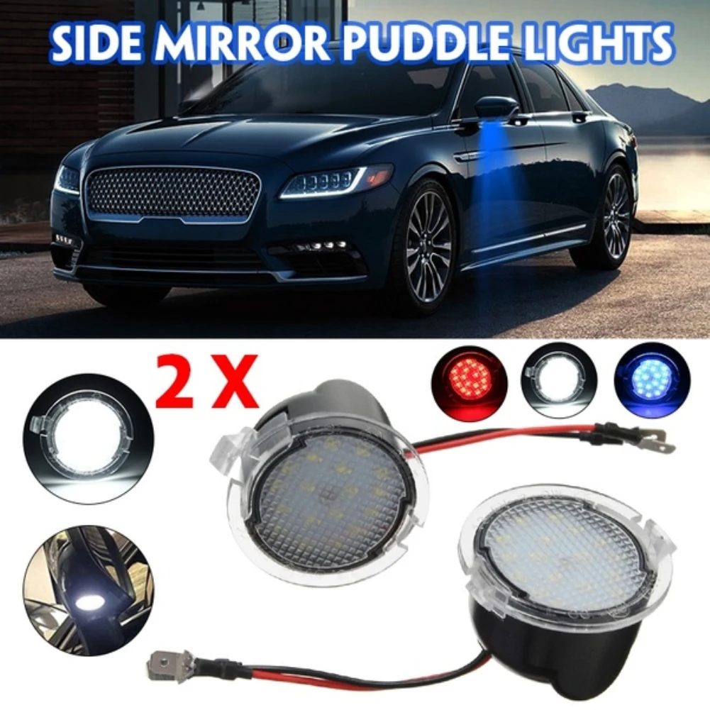 2 шт./компл. светодиодный светильник для зеркала Ford Mondeo Explorer Taubus автомобильные