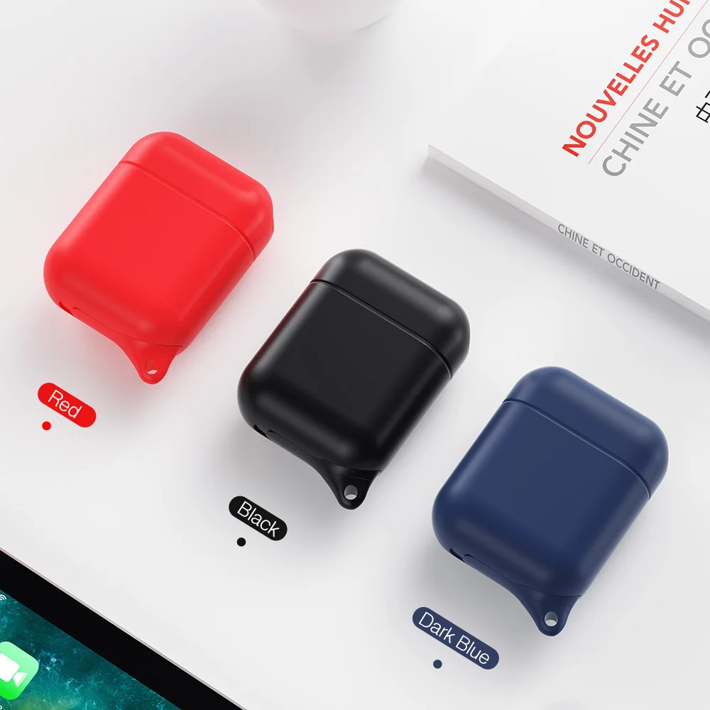 Чехол для беспроводных наушников YKZ Bluetooth Ультратонкий силиконовый защитный