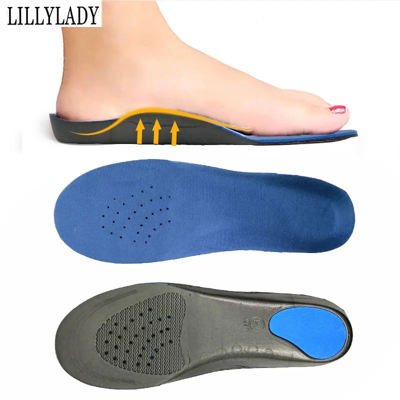 

Memory Foam Orthotics Arch Support Shoes Insoles Man Women Flat Feet Sports Running Breathable Insoles for feet Orthopedic Pad