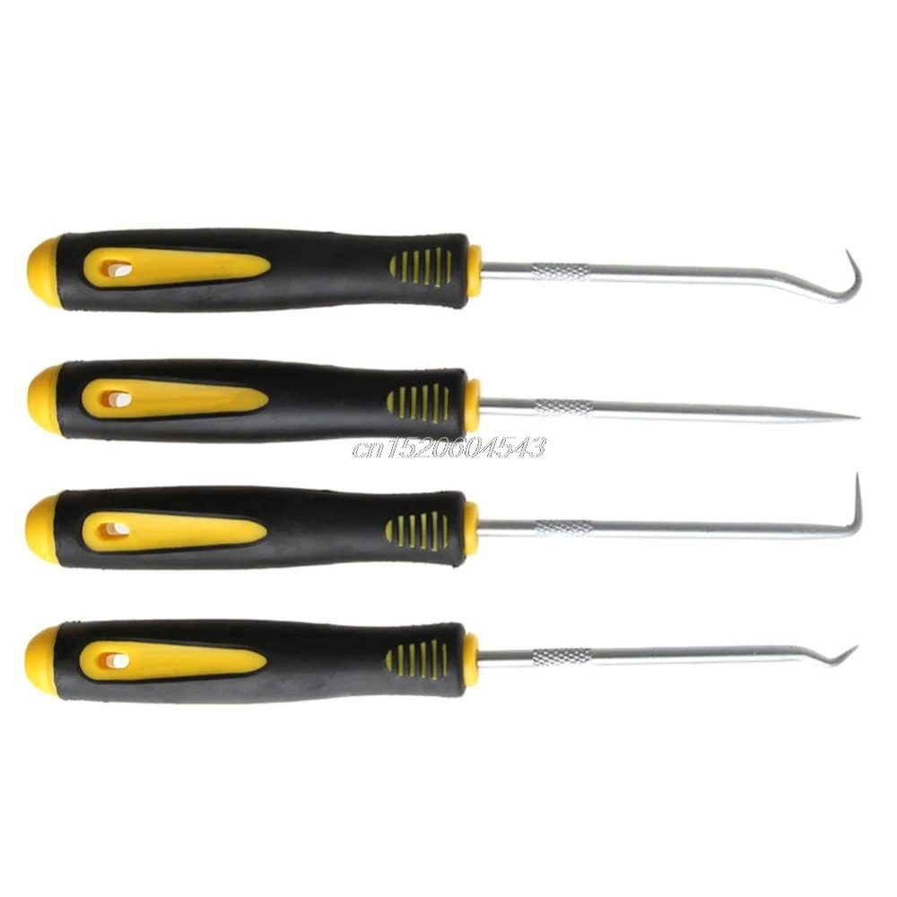

4Pcs Durable Car Hook Oil Seal O-Ring Seal Remover Pick Set Craft Hand Tools S21 Wholesale&DropShip