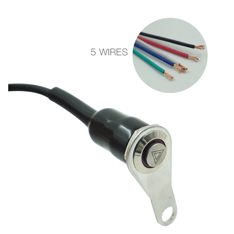 МОТОЦИКЛ Переключатель ВКЛ ВЫКЛ руль регулируемое крепление Водонепроницаемая