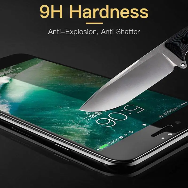 9D Полное покрытие экрана протектор для Huawei P10 Plus lite honor 8 9 закаленное стекло mate 10