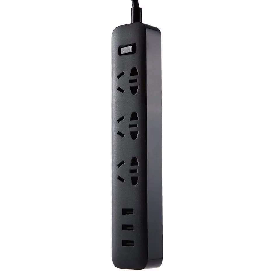 XiaoMi 3 usb-порта для зарядки мини-полосы питания стандартный разъем с 3 розетками электрические вилки адаптеры