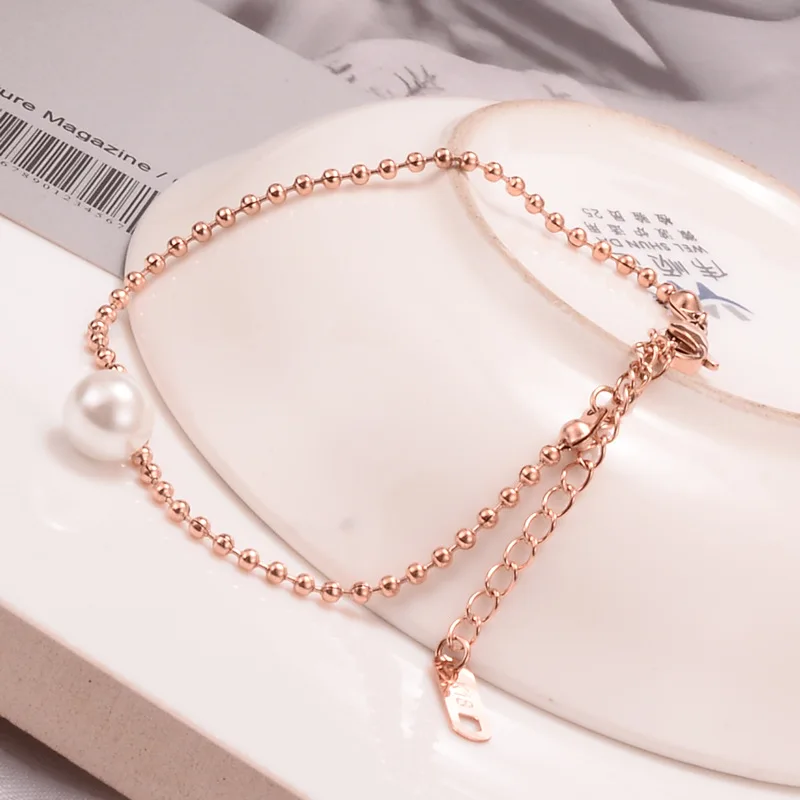 Модные аксессуары для пляжа на босиком ноге цепочки из нержавеющей стали цвета