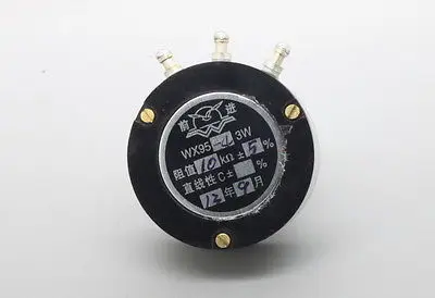 10 К Ом 3 Вт Точность Проволочный Потенциометр Однооборотные WX95-4 6 мм Вал |
