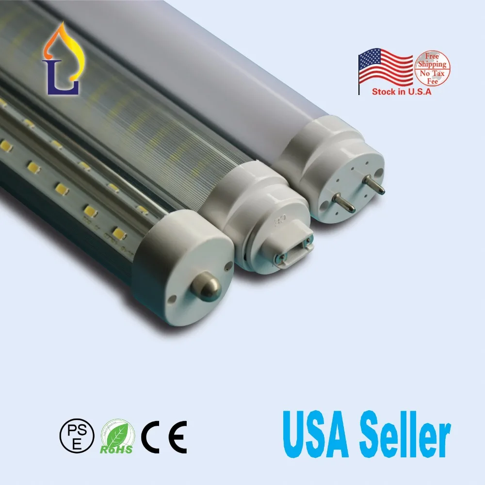 6 шт./лот T8 V форменная трубка свет 6ft 60 Вт G13/Fa8/R17D SMD2835 28LM/led флуоресцентная на замену