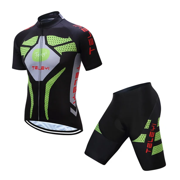Shirt and shorts 07 Мужские комплекты одежды для велоспорта гоночный велосипед комплект одежды Mtb велосипедная одежда костюмы Pro Team полный комплект спортивный Майо платье - Цвет: Shirt and shorts 07