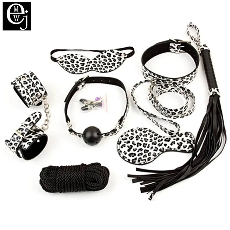 Новинка секс игрушка Леопард 8 шт./компл. игрушки для пар БДСМ бондаж Фетиш