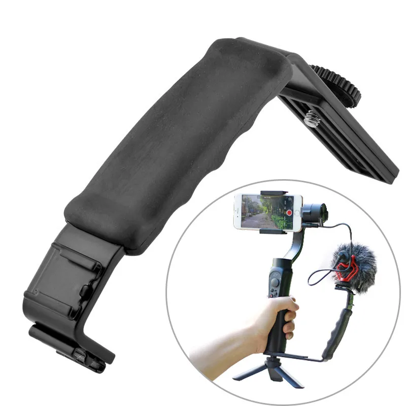 L кронштейн Гладкий Q 4 микрофонная подставка ручка для камеры Zhiyun Smooth DJI Osmo